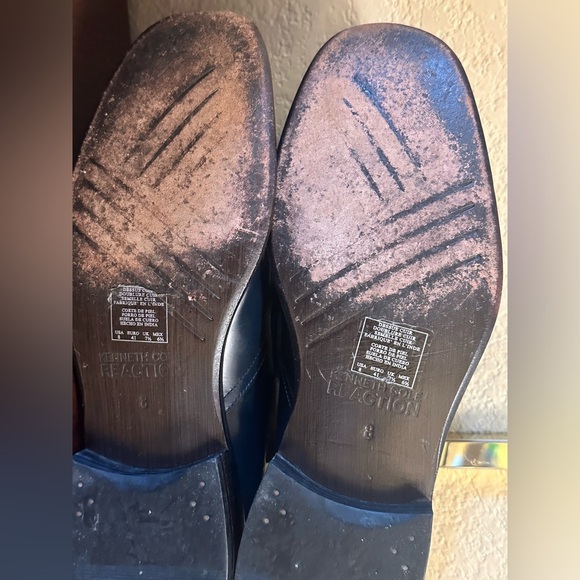 Kenneth Cole Reaction Blue Loafers Slip-Ons - Picture 8 of 8